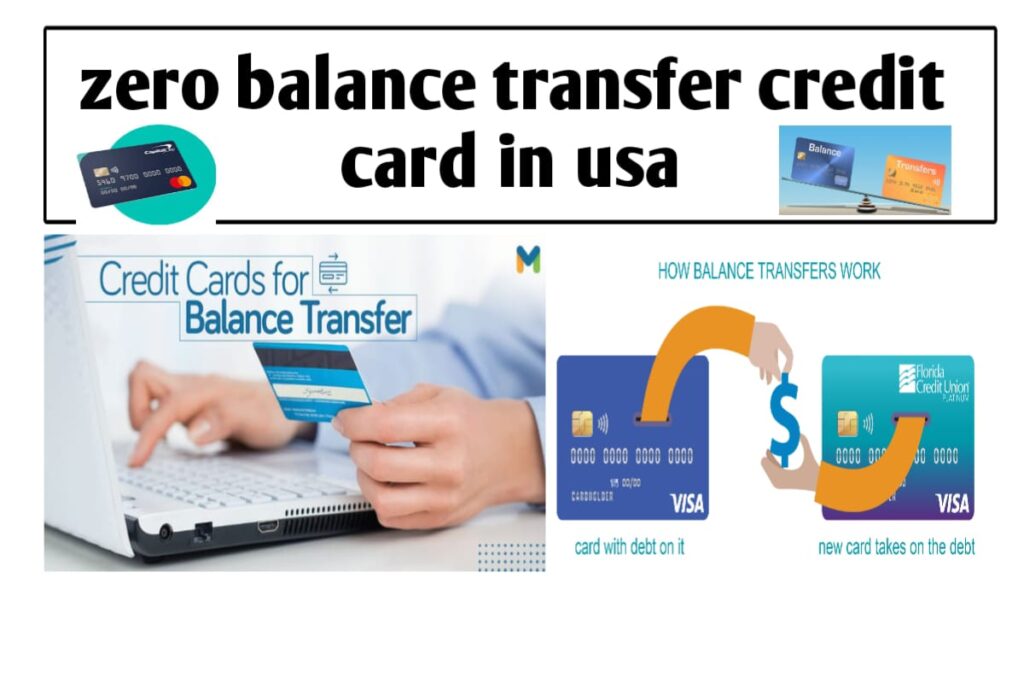 Zero Balance Transfer Credit Card in usa